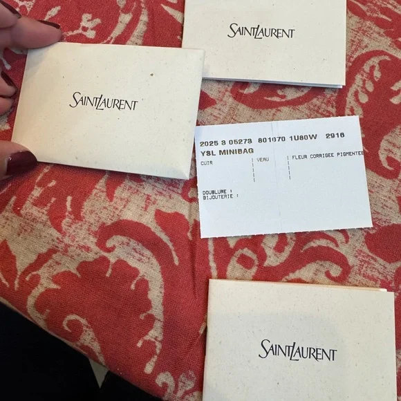 Yves Saint Laurent Brown Suede Bucket Shoulder Bag with Gold Hardware - Picture 6 of 9